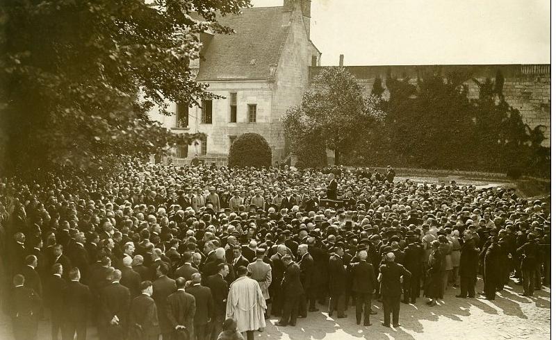 Nantes Obseques des victimes du Saint Philibert Ancienne Photo Rol 1931_0.jpg